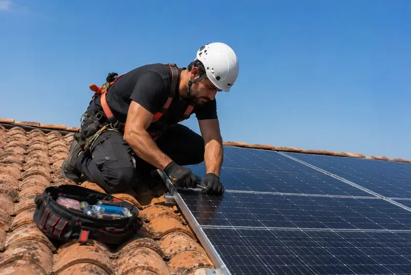 Maintenance et monitoring de panneaux solaires à Seyssinet-Pariset